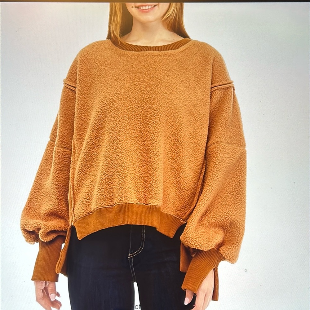 NWT We The Free Cozy Camden Sweater Color Sandstorm